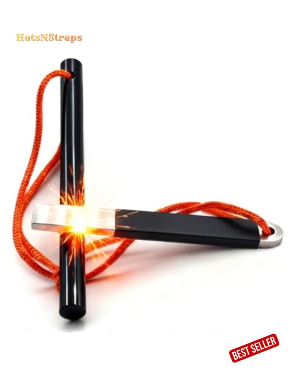4" Ferrocerium Ferro Rod Fire Starter Survival Emergency Tool